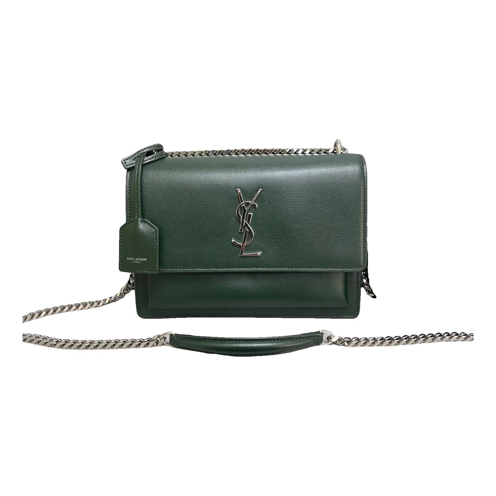 Sunset leather handbag