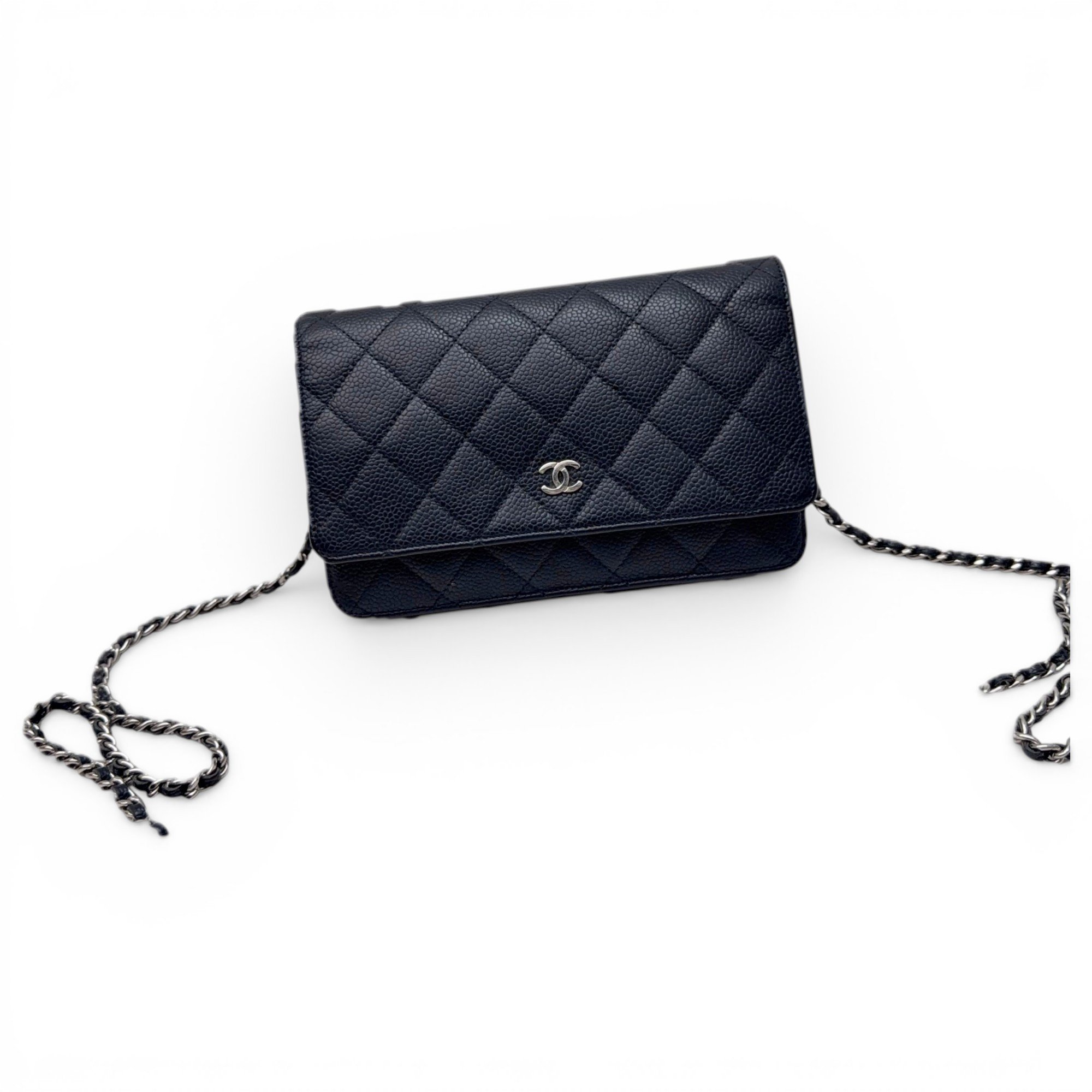 Wallet On Chain Timeless/Classique leather handbag