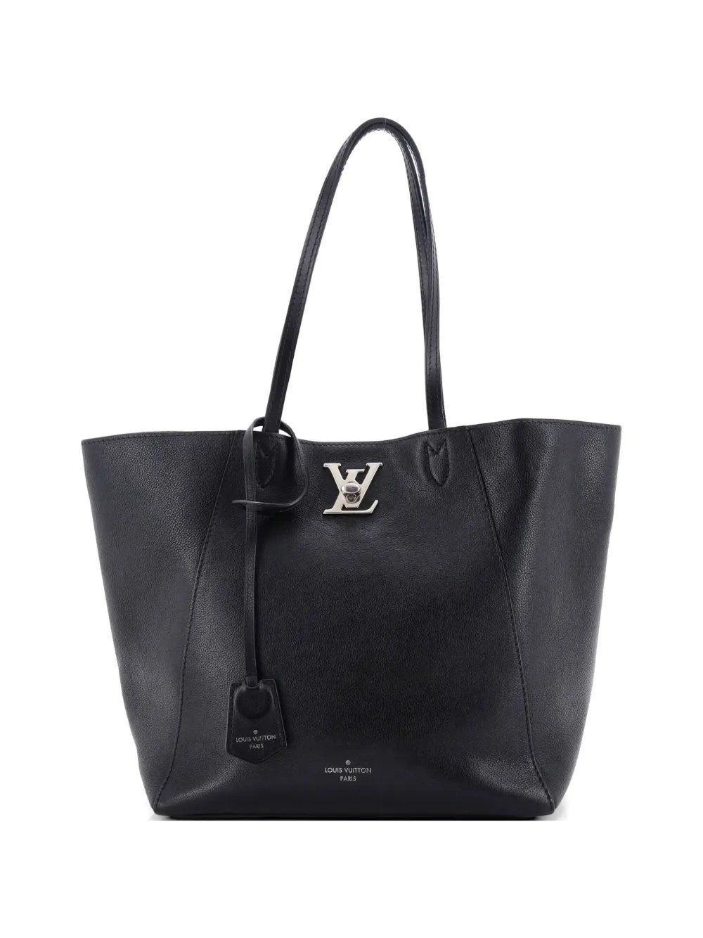 Lockme Cabas Leather tote bag