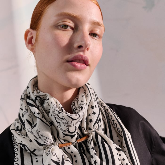 Double Mors Sellier Scarf Ring