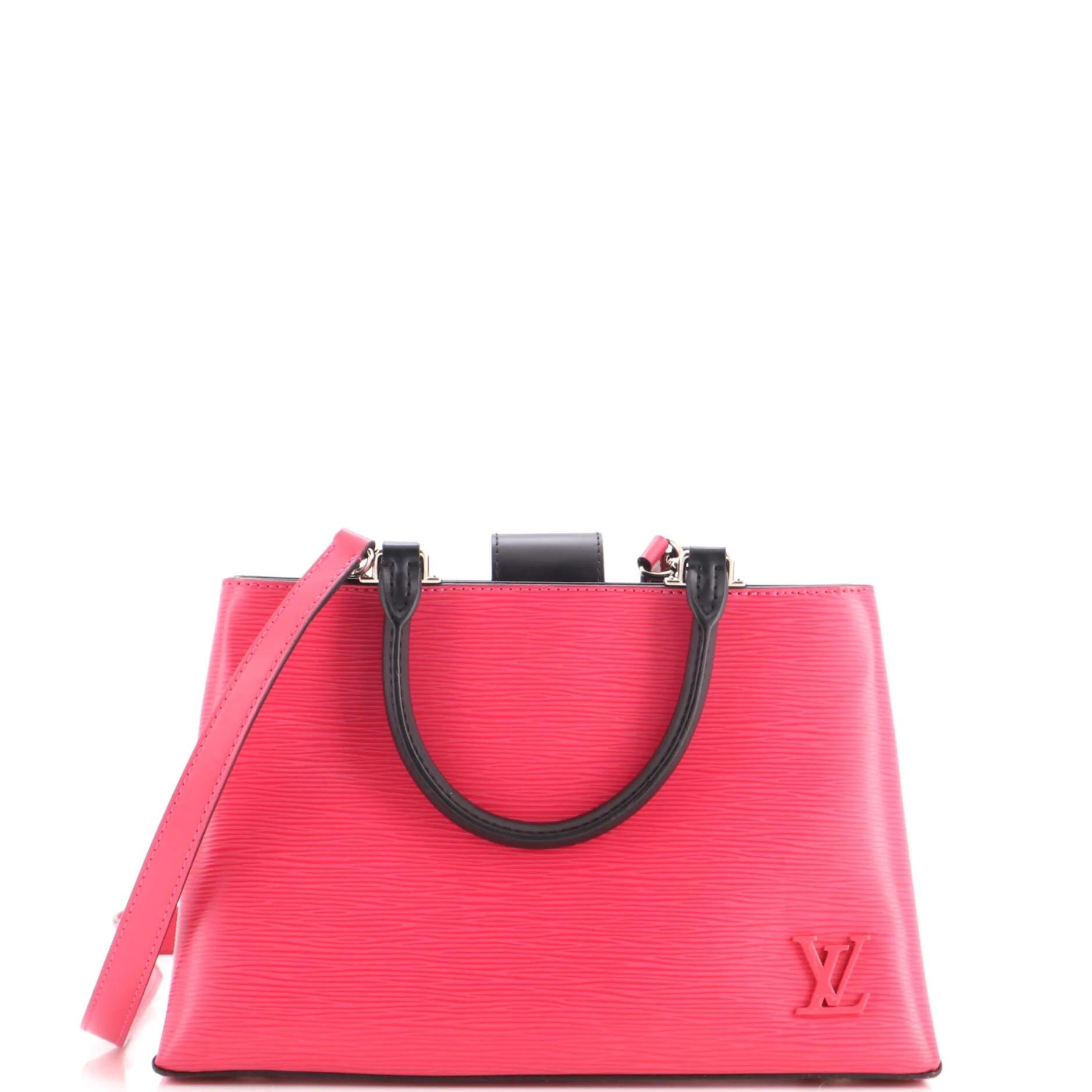 Leather tote