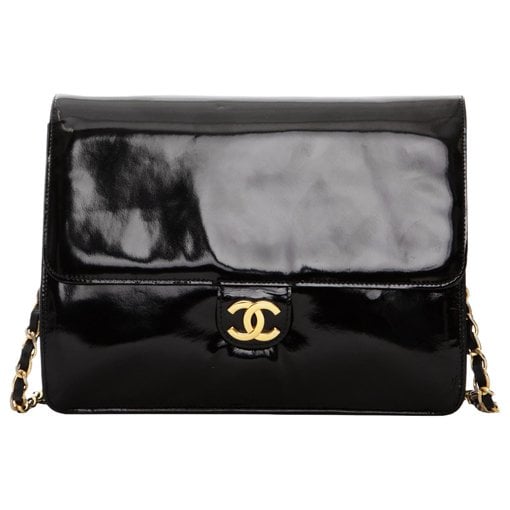 Patent leather bag