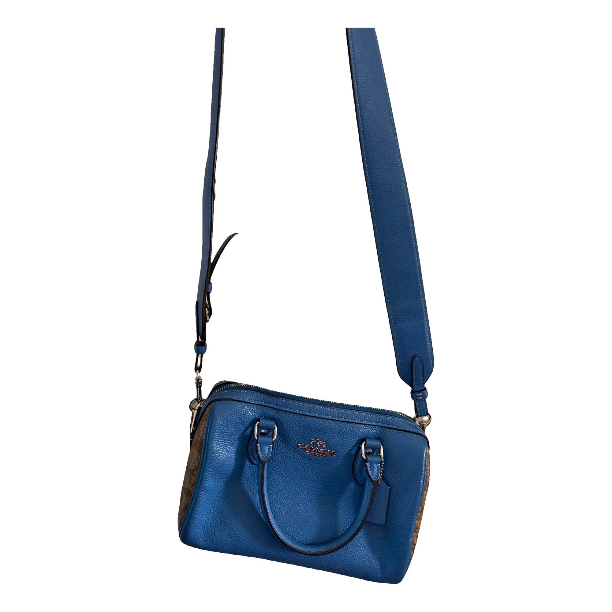 Leather crossbody bag