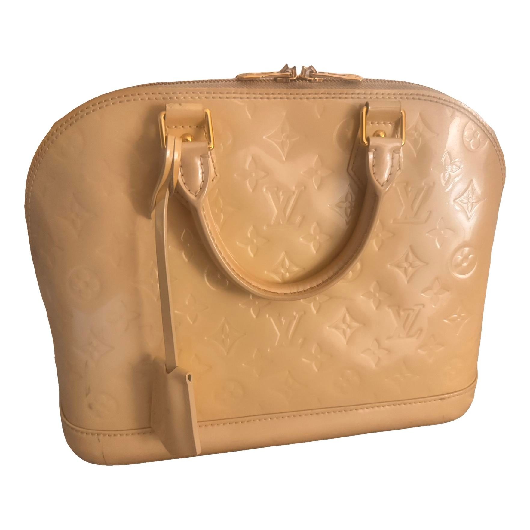 Alma patent leather handbag