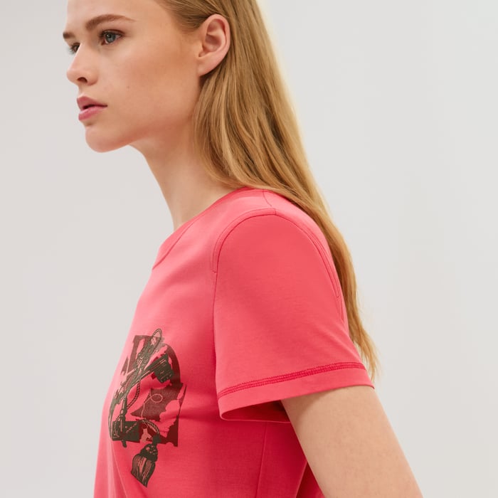 Rose Vermillon T-shirt