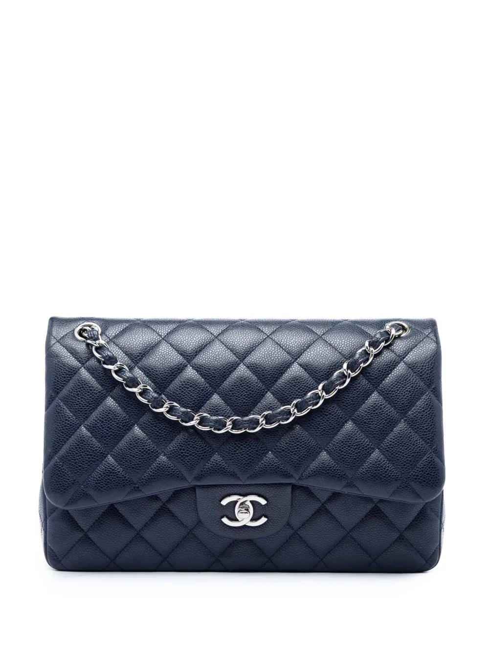 2013-2014 Jumbo Classic Caviar Double Flap shoulder bag