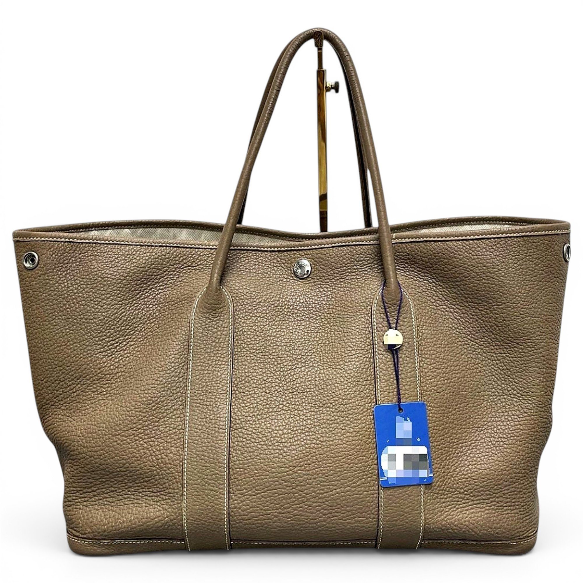 Garden Party leather handbag