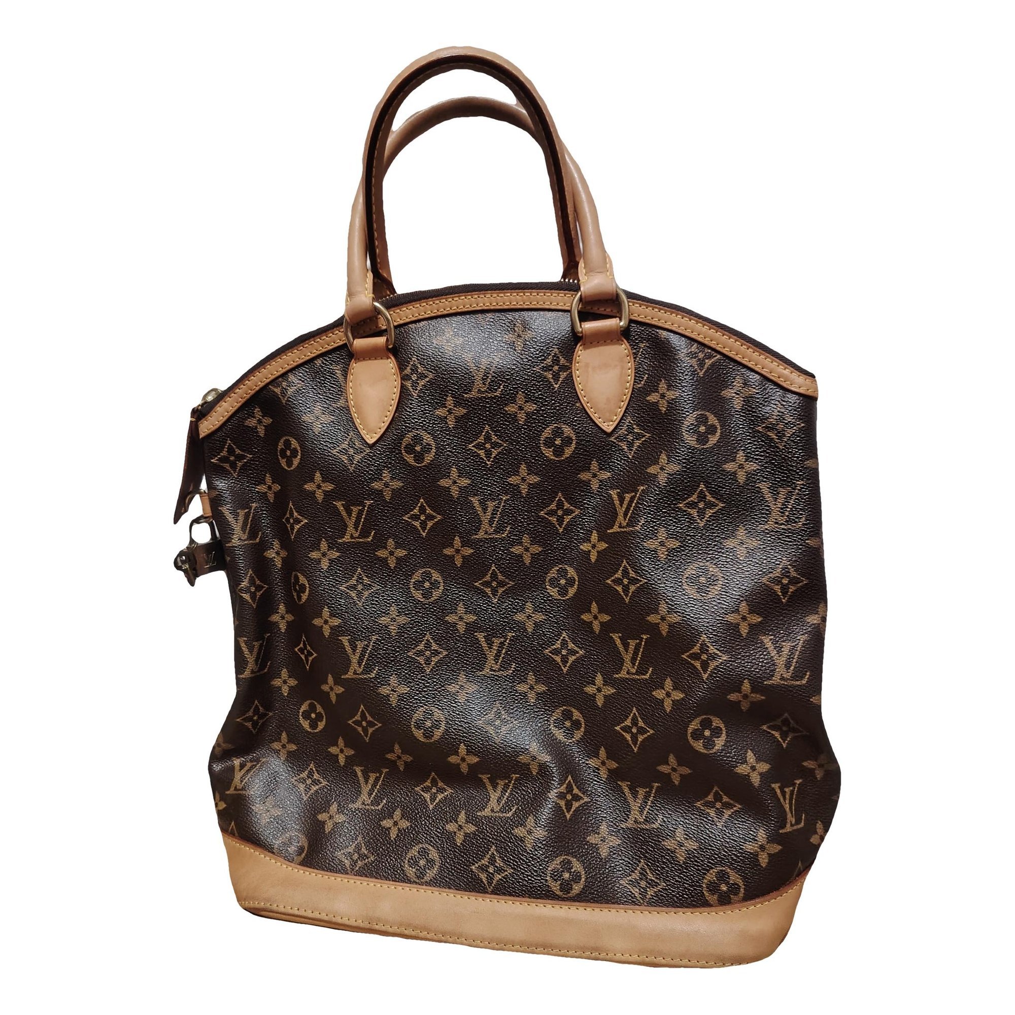 Lockit Vertical leather handbag