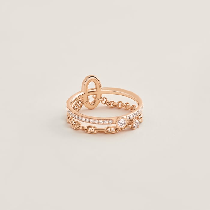 Sans Coloris Chaine d'Ancre Chaos Nano Ring