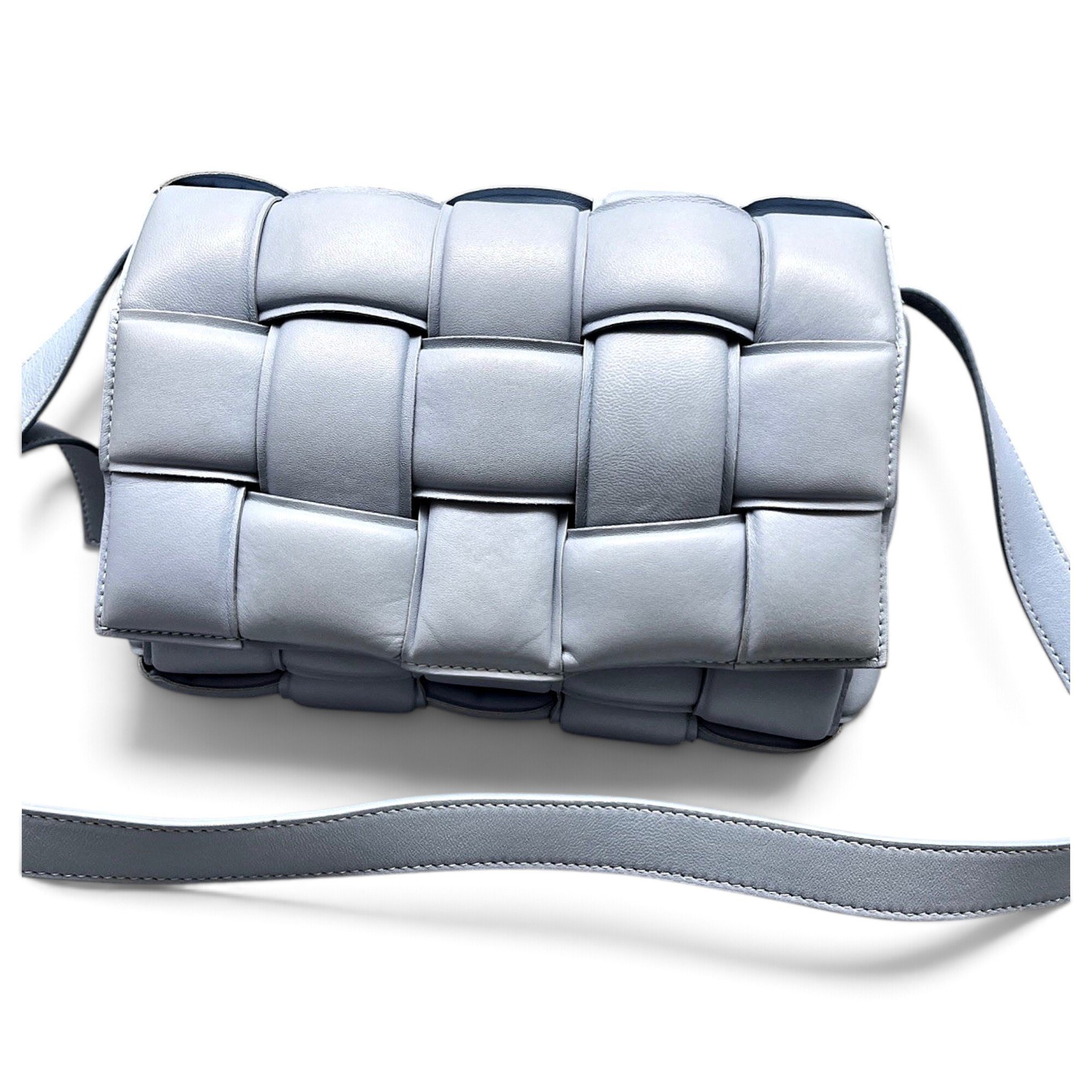 Cassette Padded leather handbag