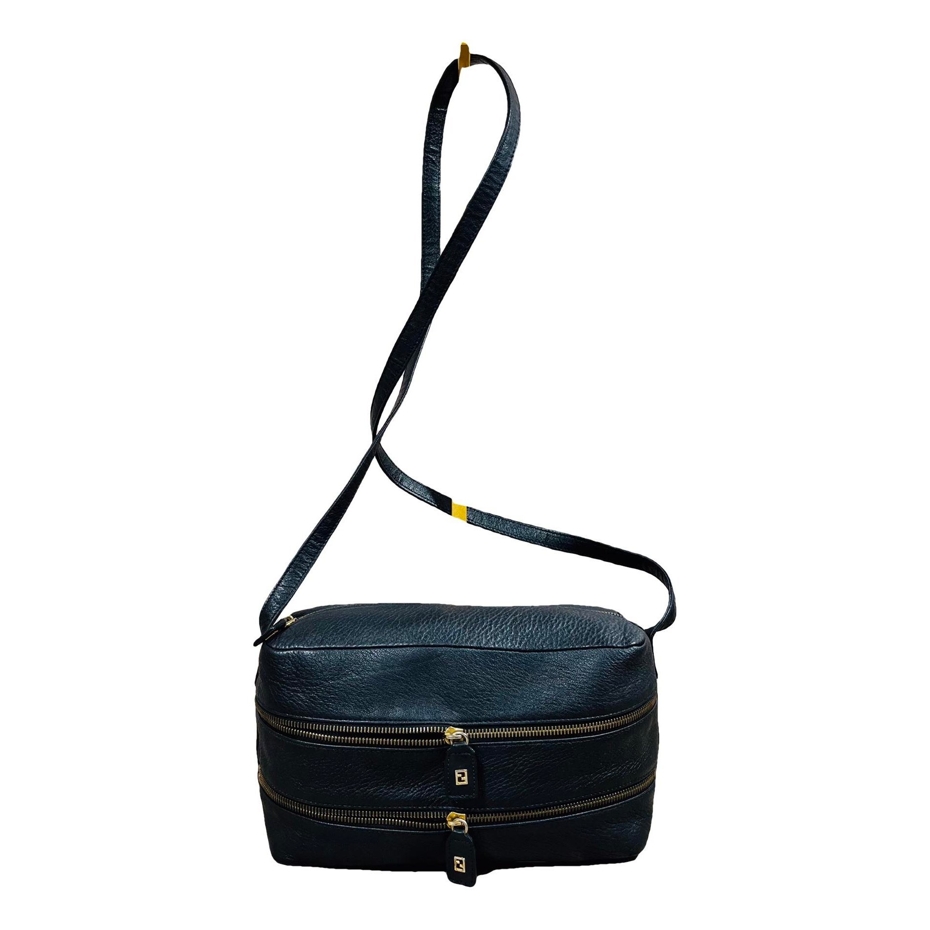 Leather crossbody bag