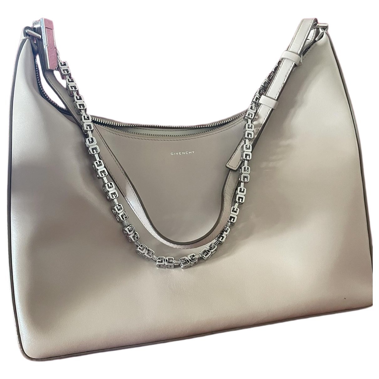 Moon Cut Out leather handbag