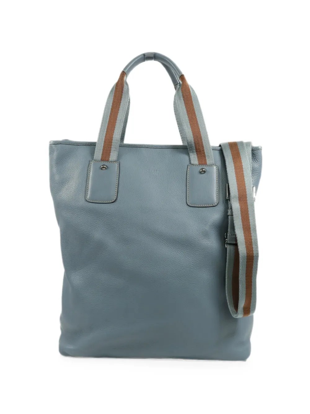 Web-strap two-way shoulder bag