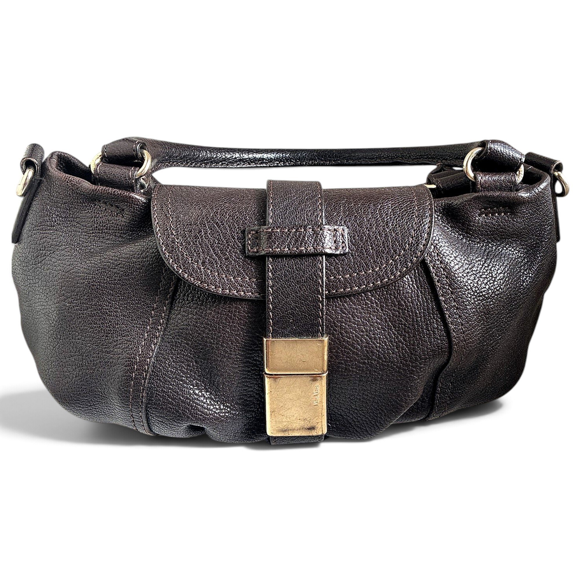 Leather crossbody bag