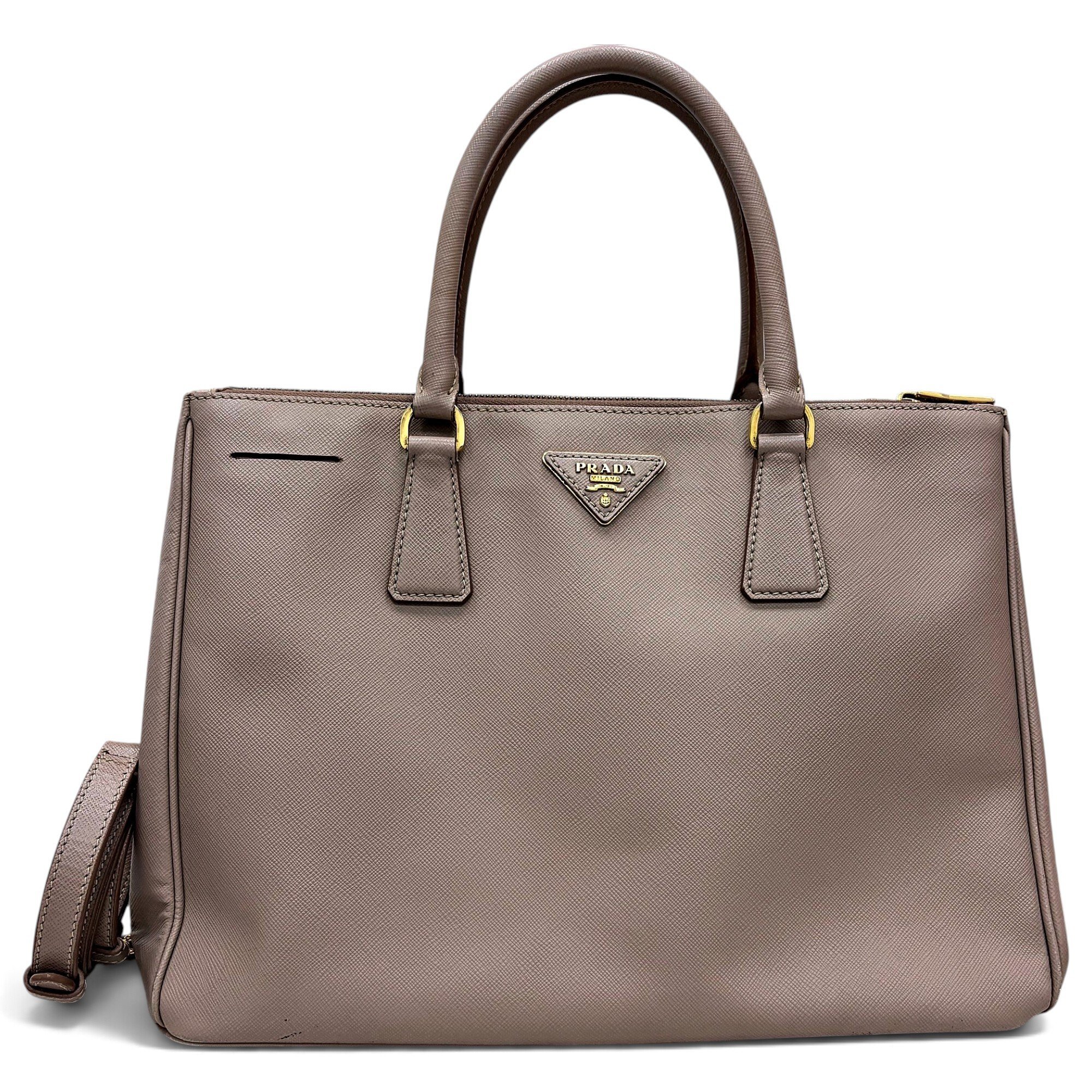 Galleria leather handbag