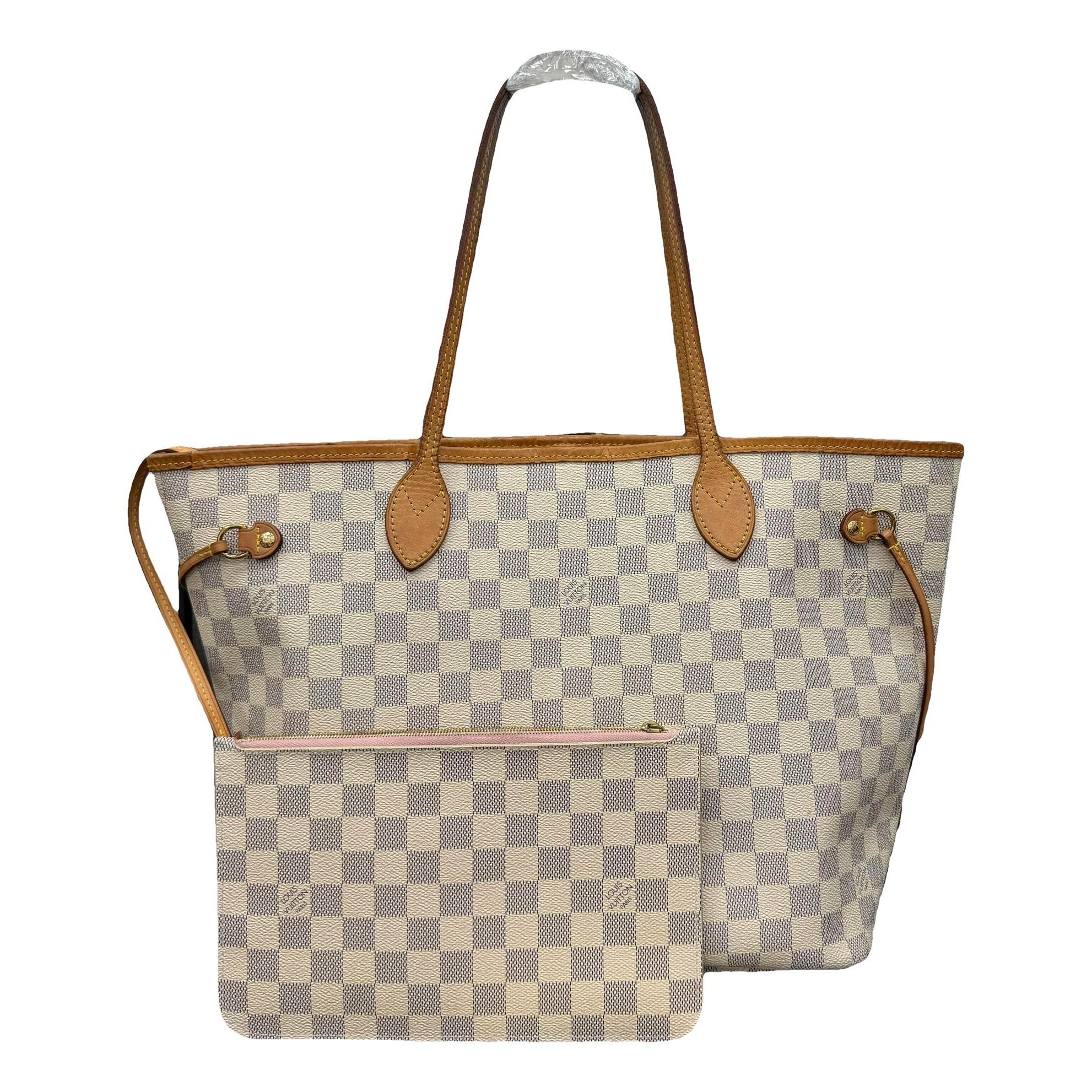 Neverfull leather handbag