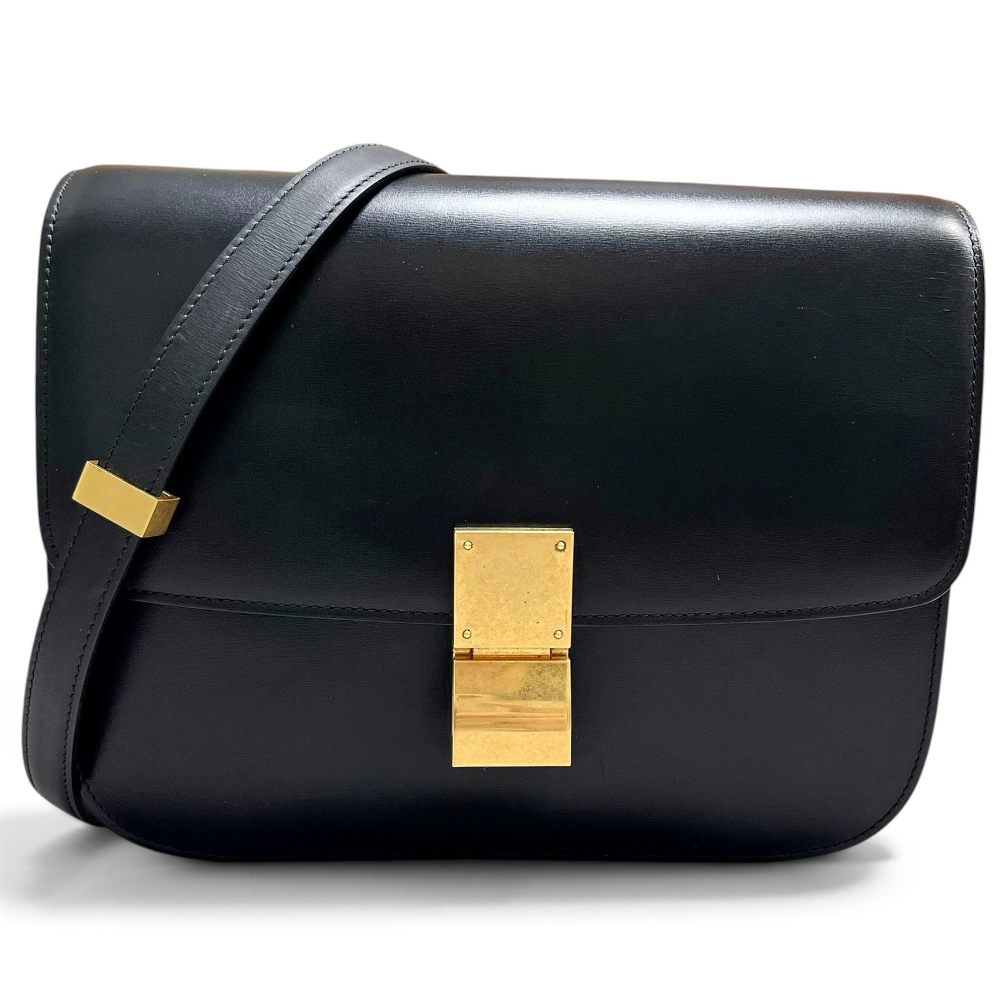 Classic leather handbag