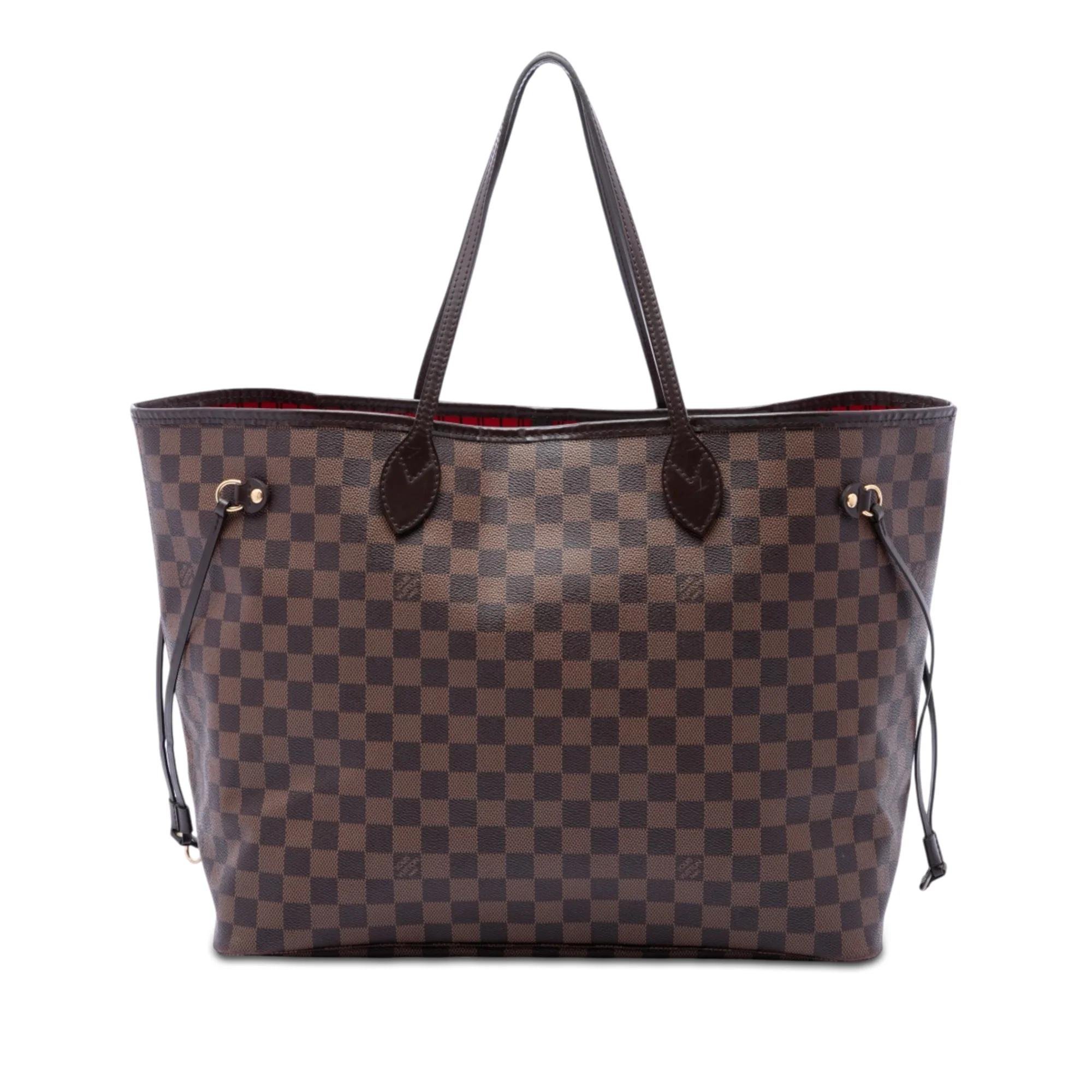 Neverfull leather tote