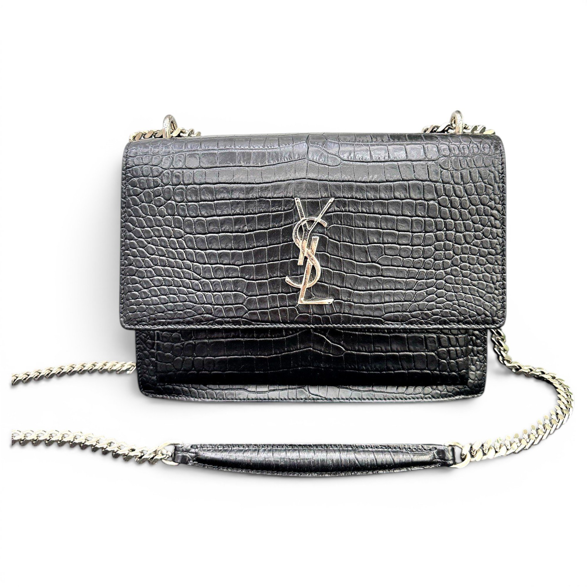Sunset leather handbag