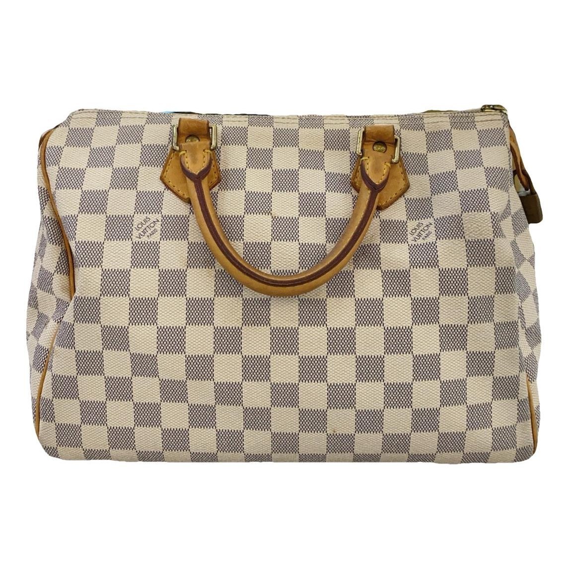 Speedy leather handbag