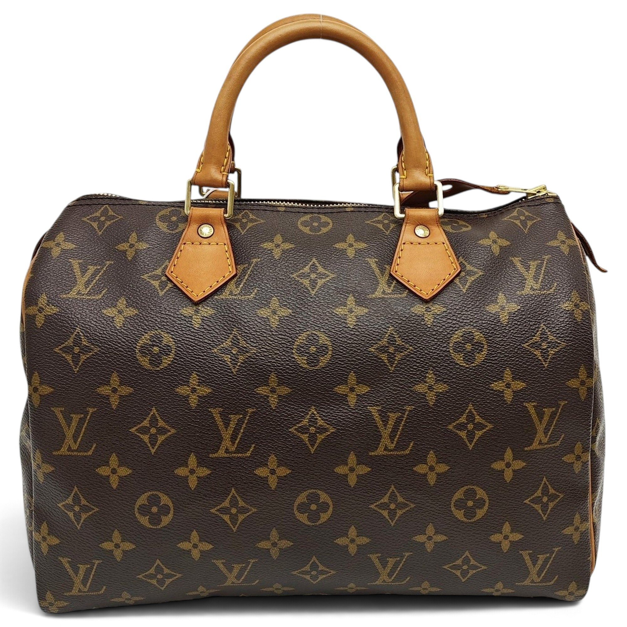 Nano Speedy / Mini HL leather handbag