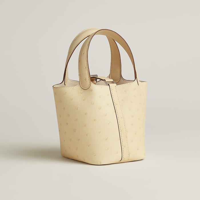 Vanille Picotin Lock Micro Bag