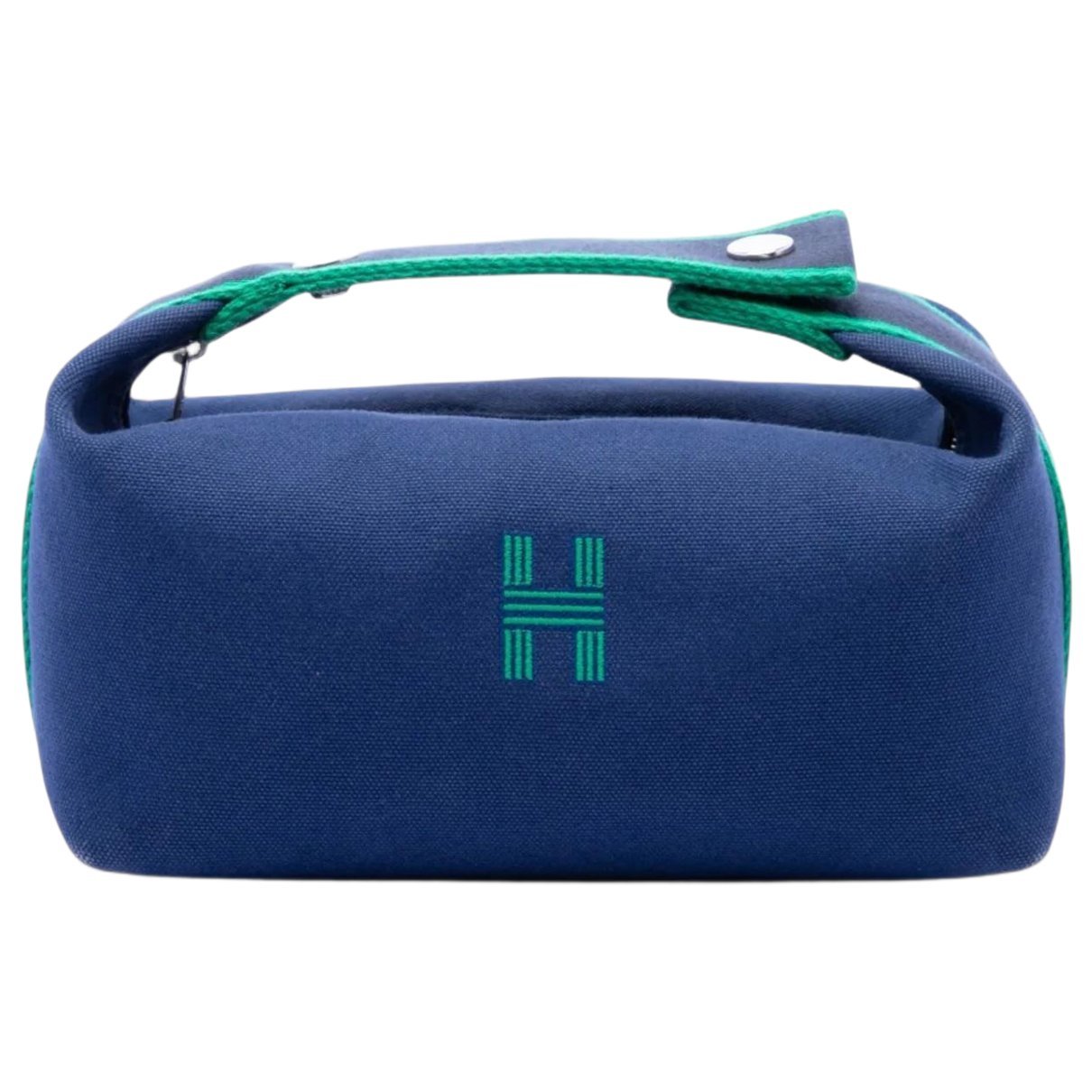 Hermes H cloth handbag