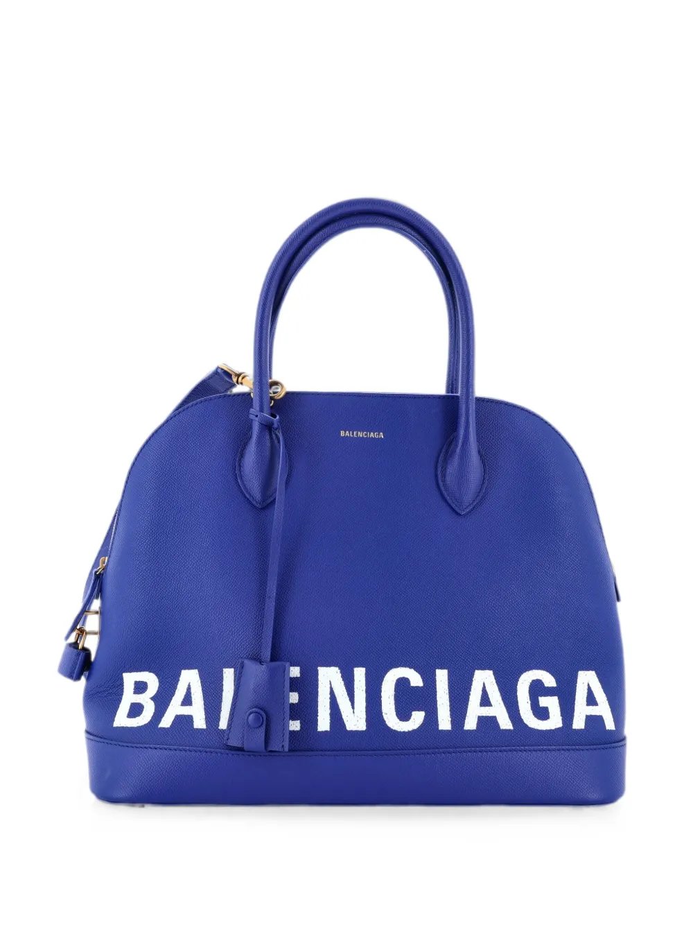 Logo Ville Bag Leather Medium satchel
