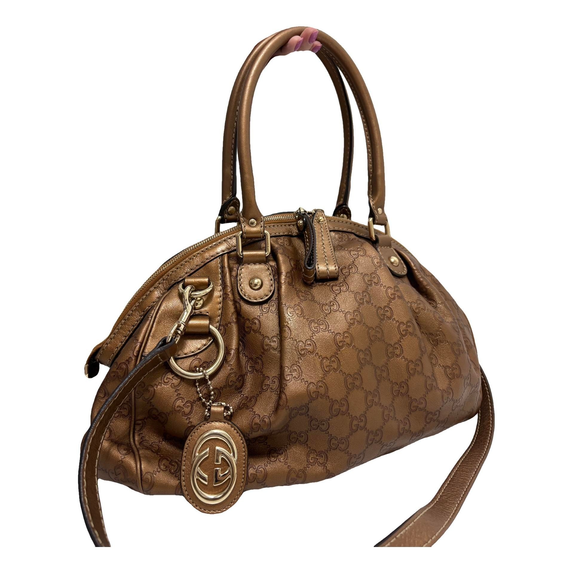 Sukey leather handbag