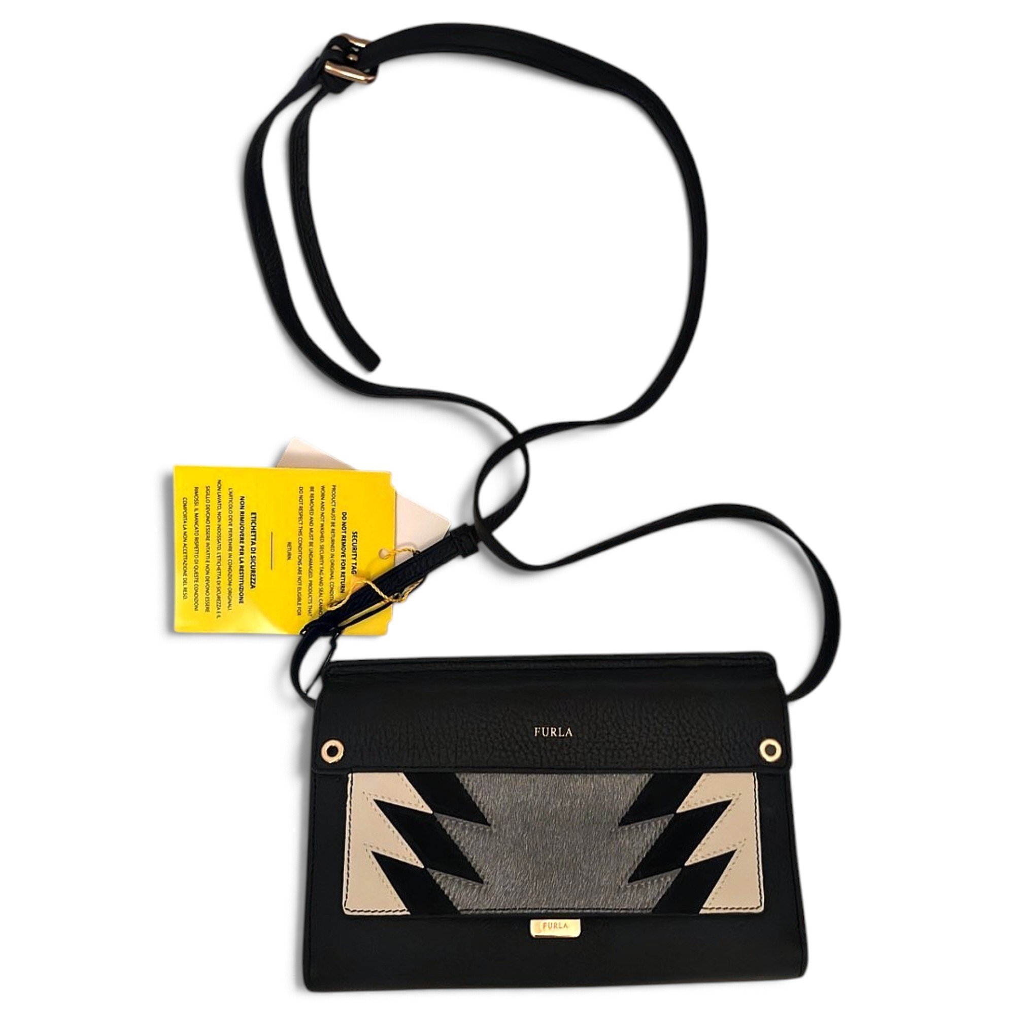 Leather crossbody bag