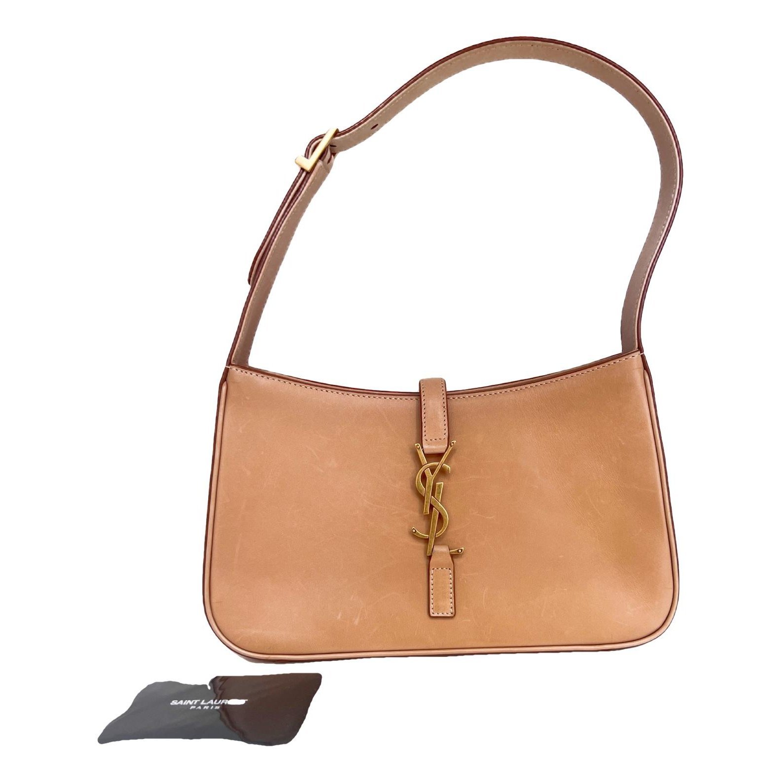Le Fermoir Hobo leather handbag