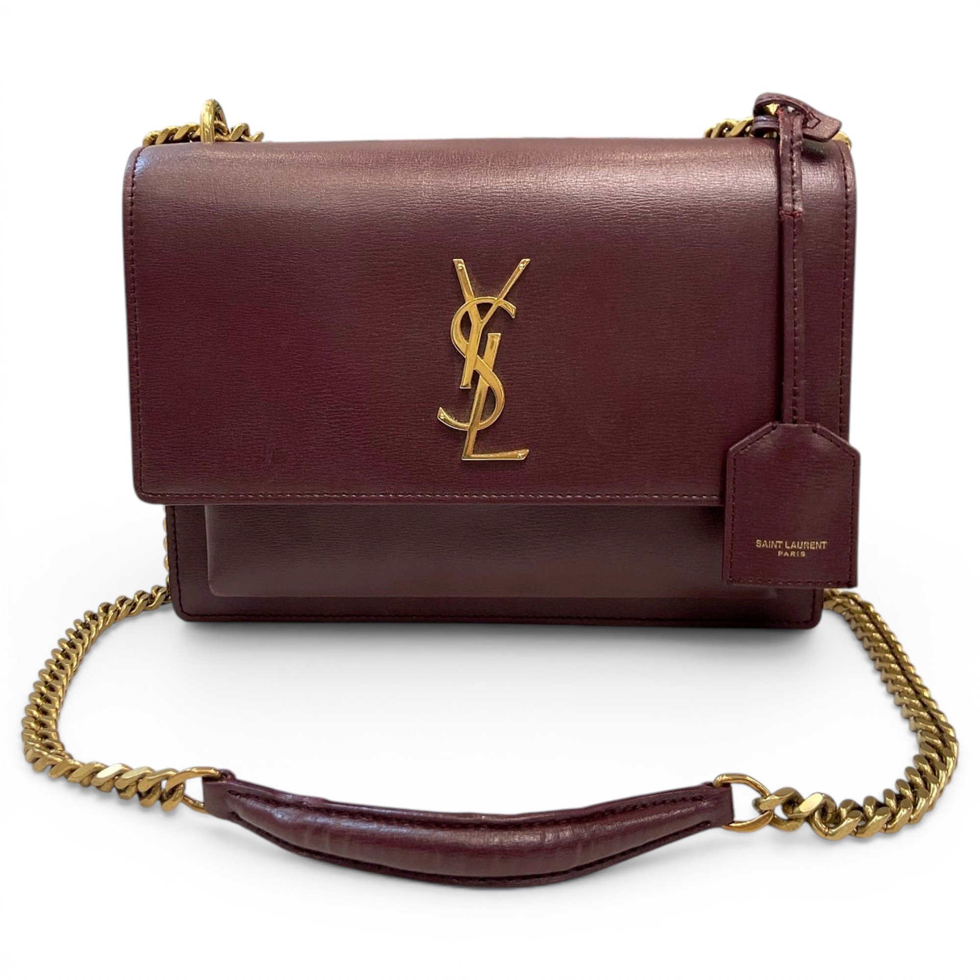 Sunset leather handbag