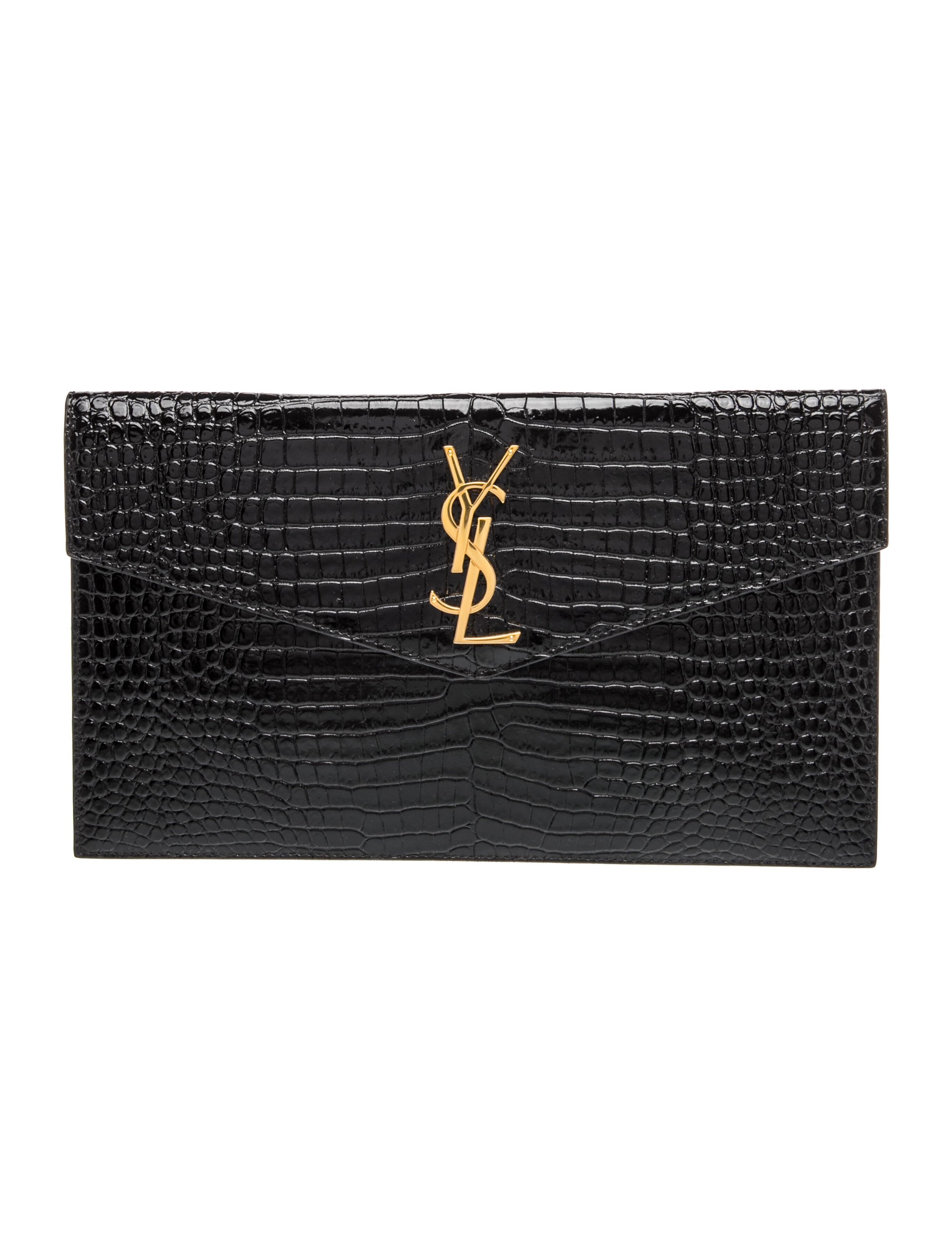 Saint Laurent Embossed Leather Uptown 2026