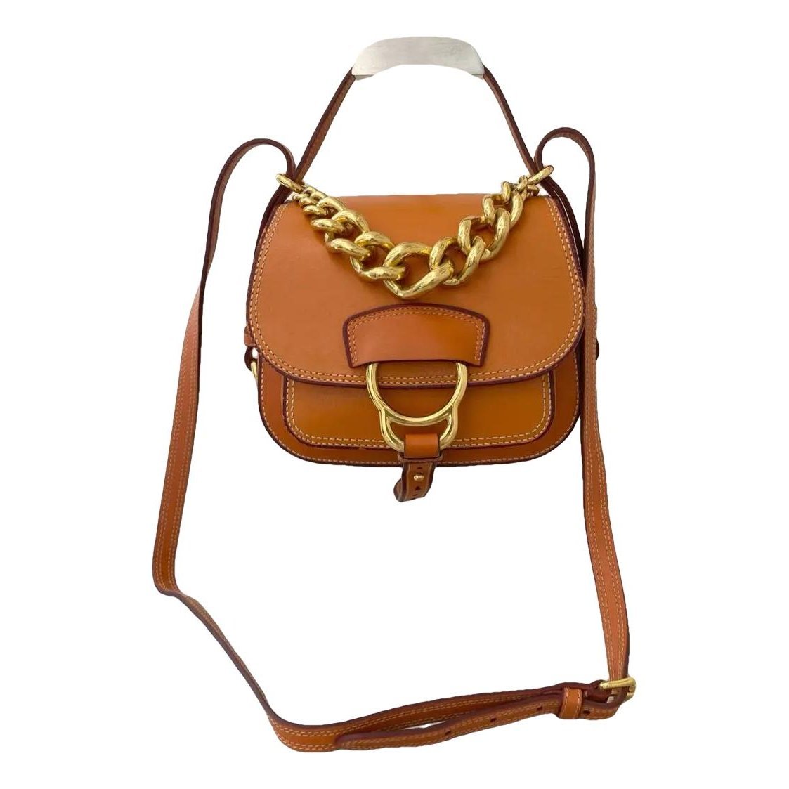 Dahlia leather handbag