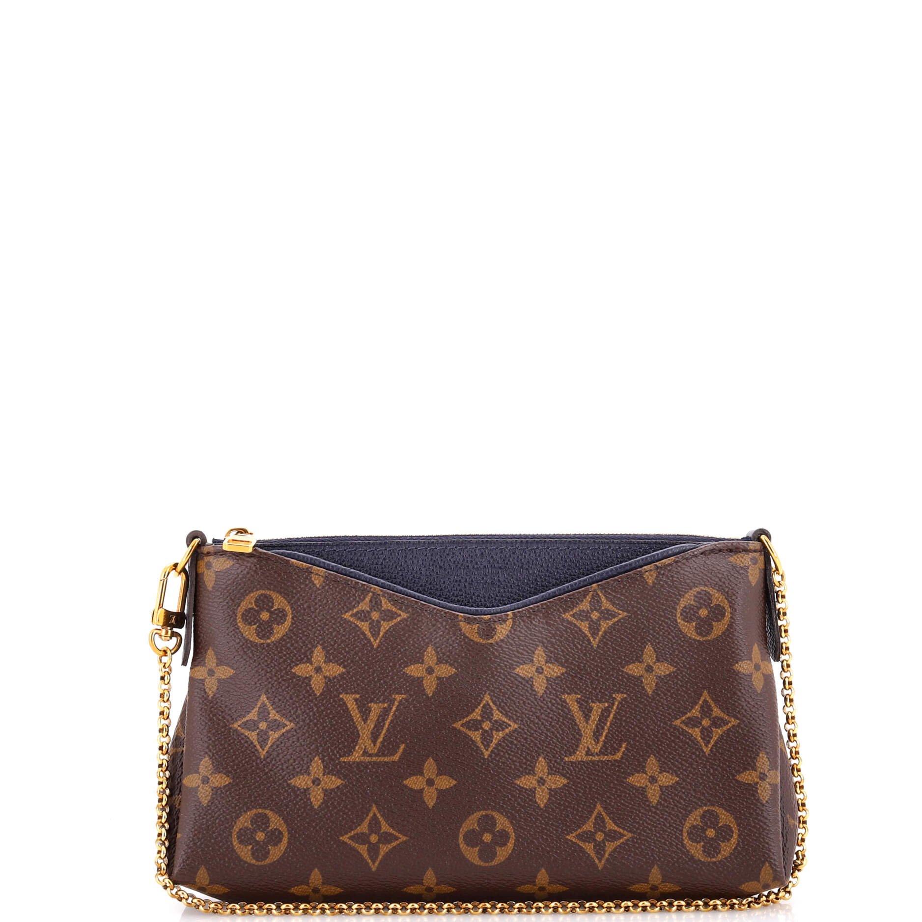 Pallas Clutch Monogram Canvas with Leather