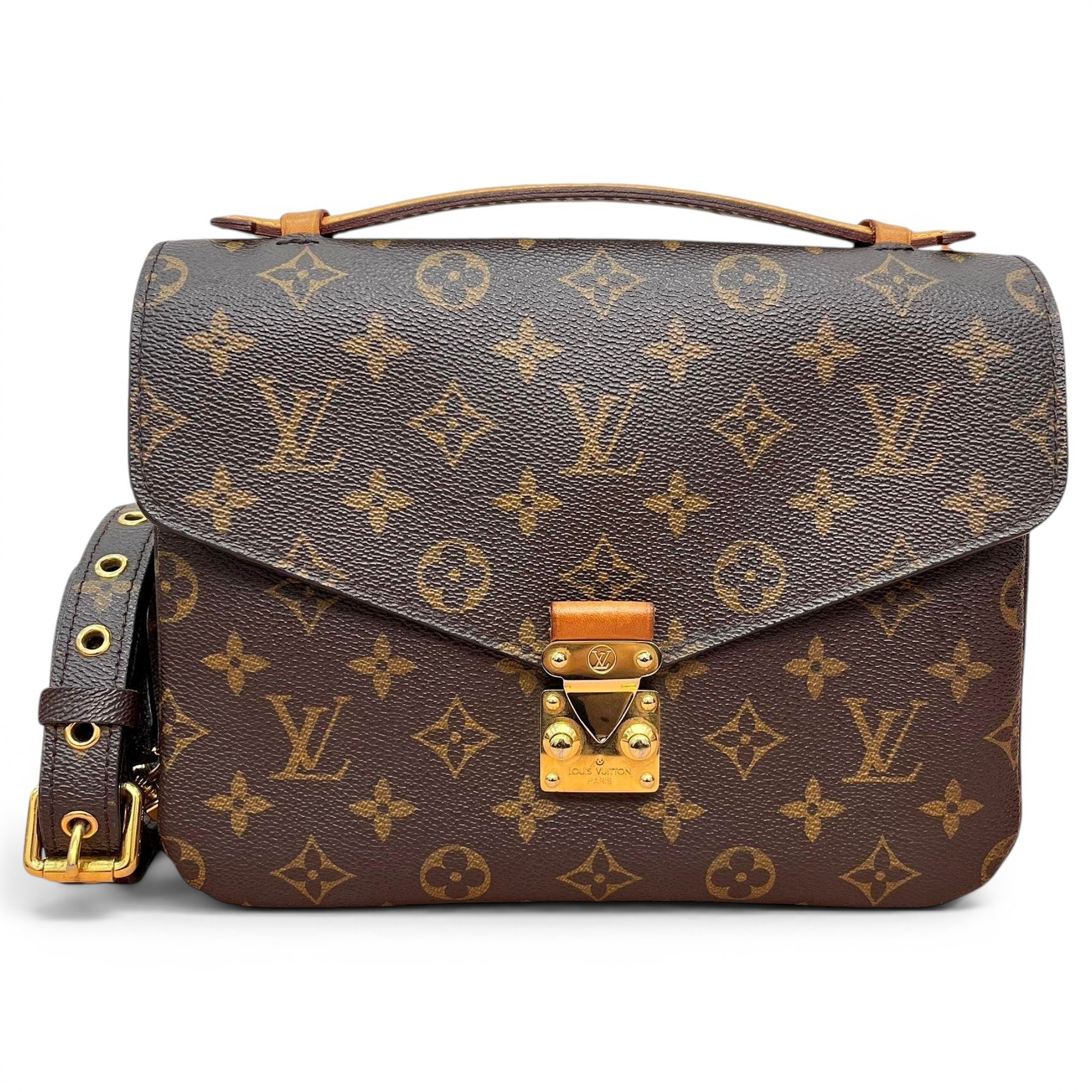 Metis leather handbag