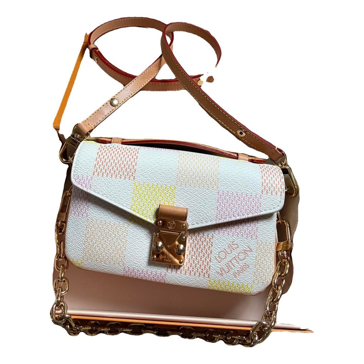 Metis East West cloth crossbody bag