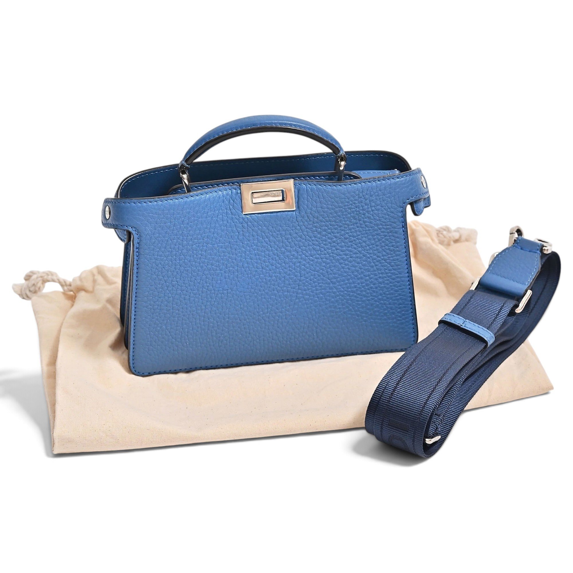 Peekaboo leather handbag