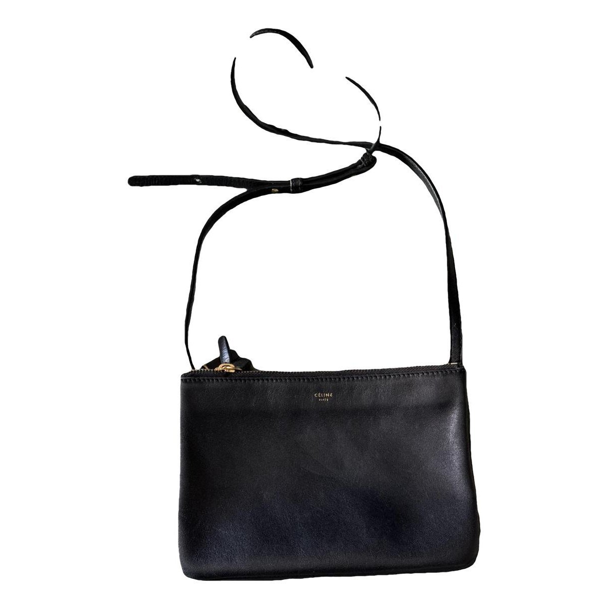 Trio leather crossbody bag