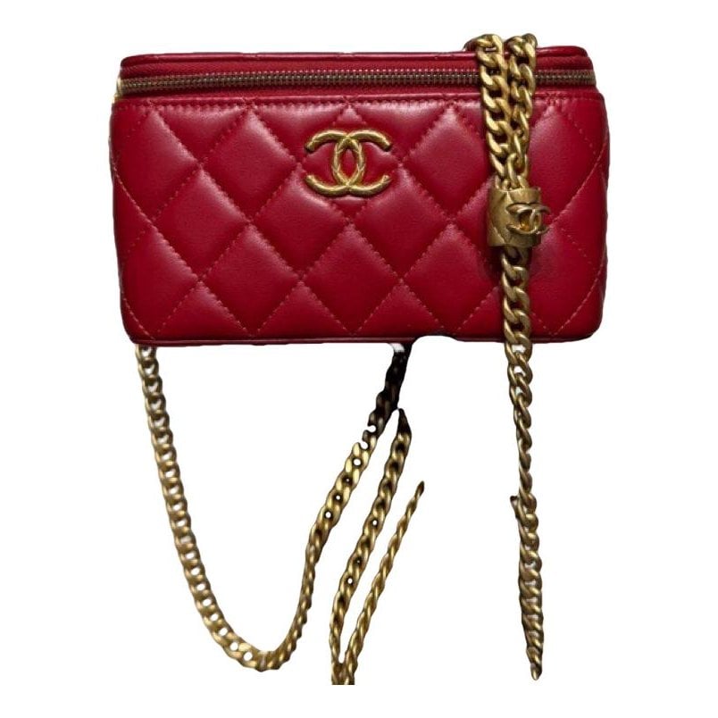 Leather crossbody bag