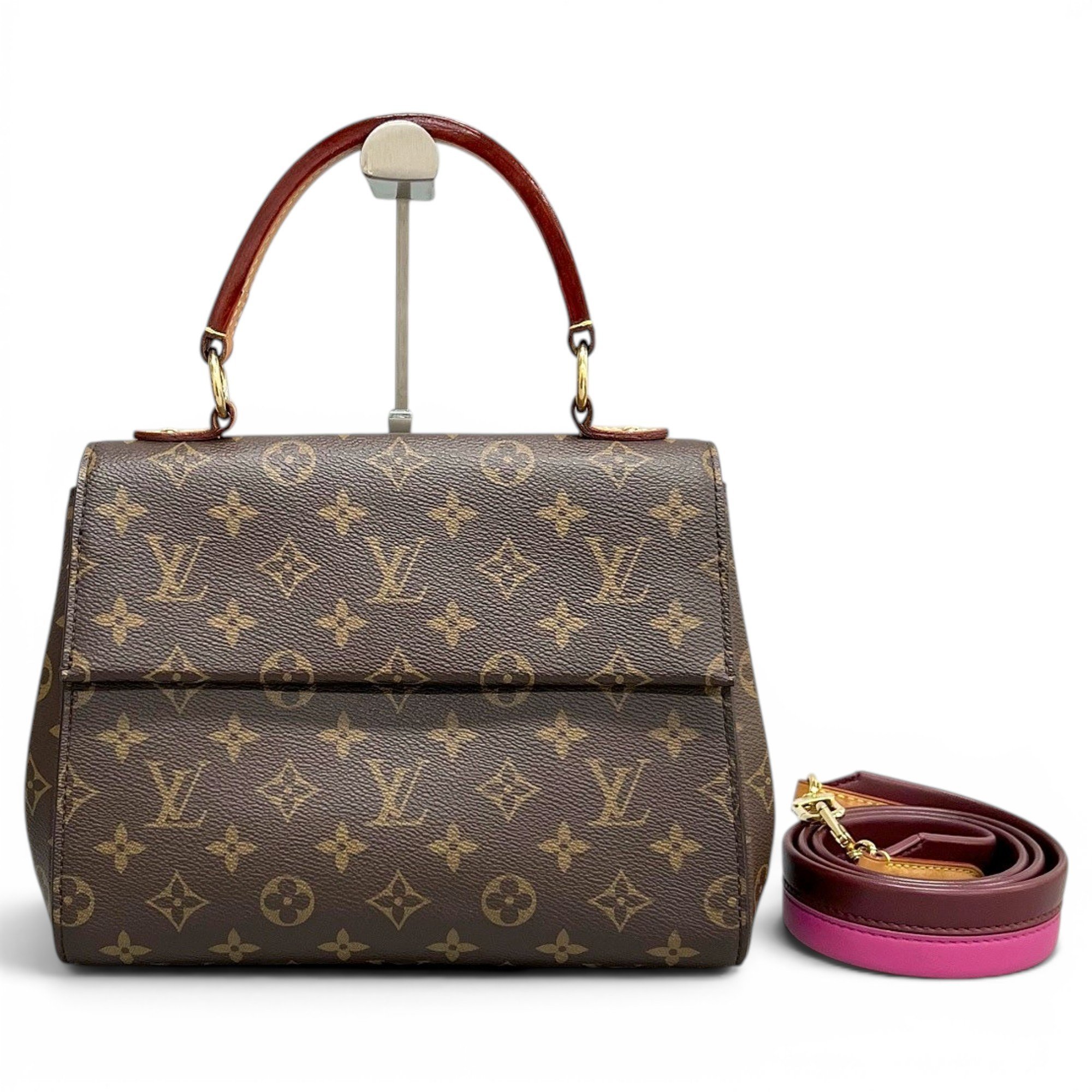 Cluny leather handbag