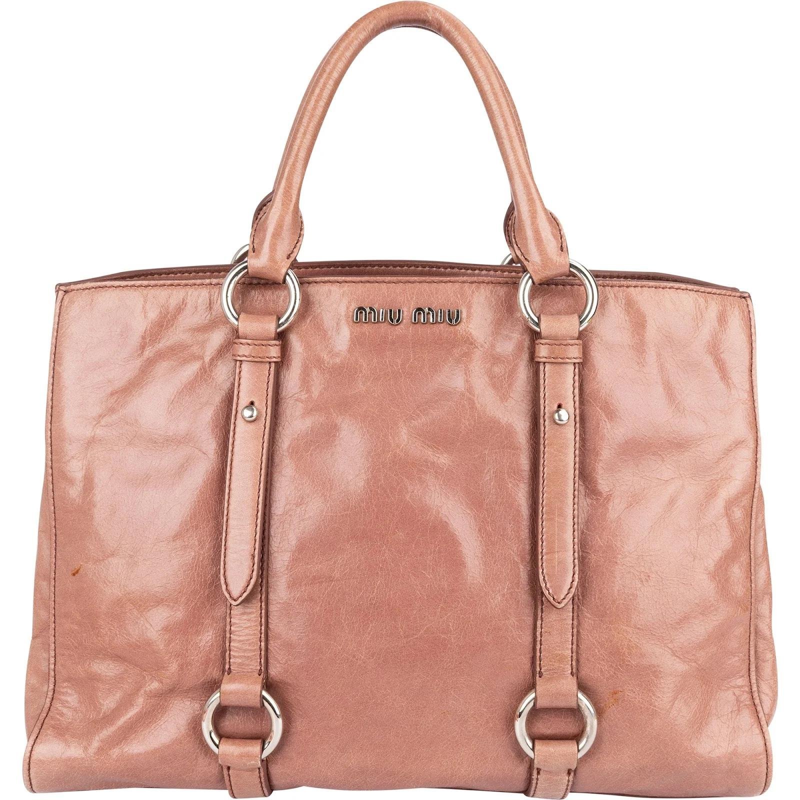 Vitello leather handbag