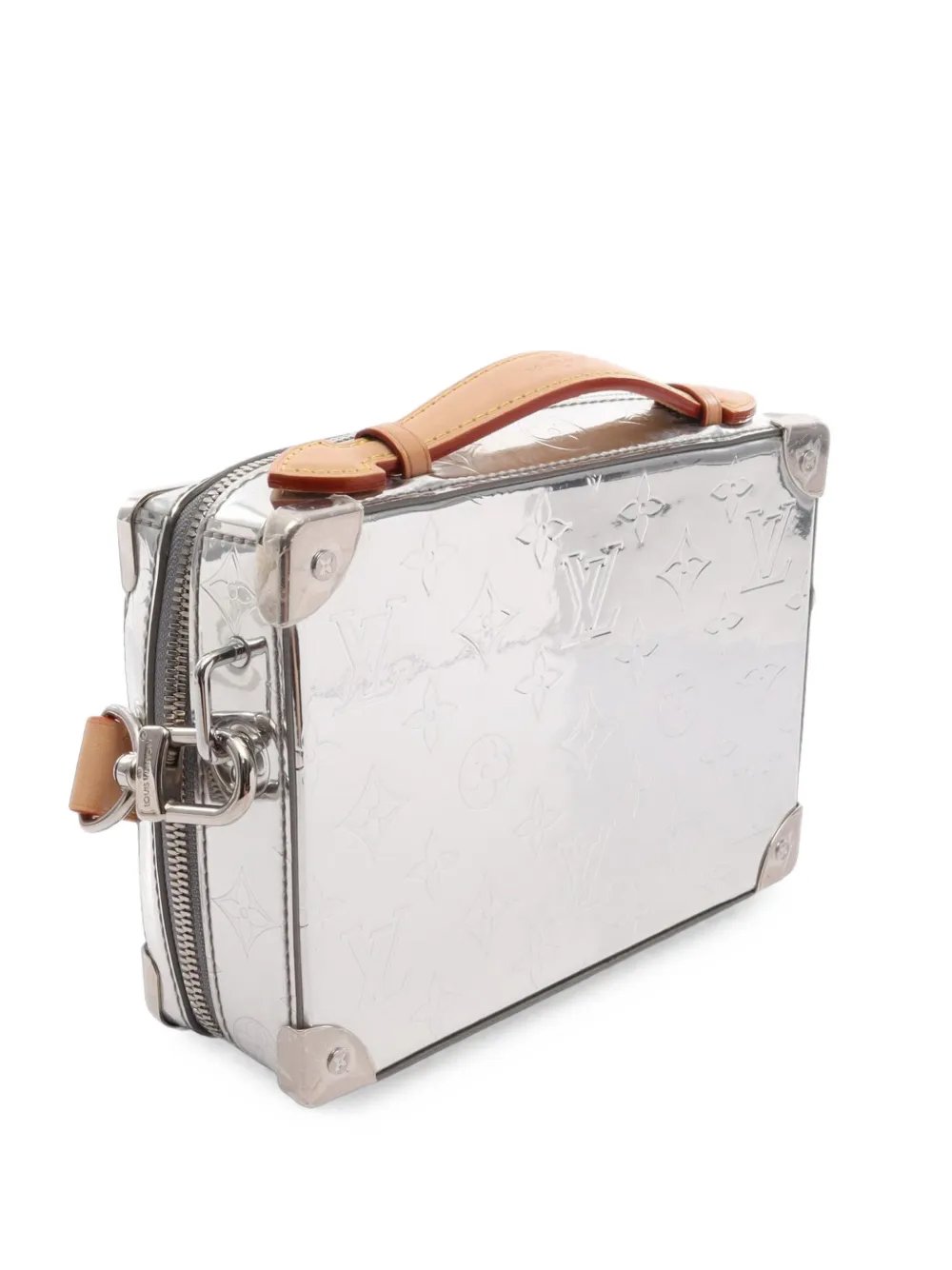 2021 Monogram Miroir Soft Trunk Handle Bag satchel