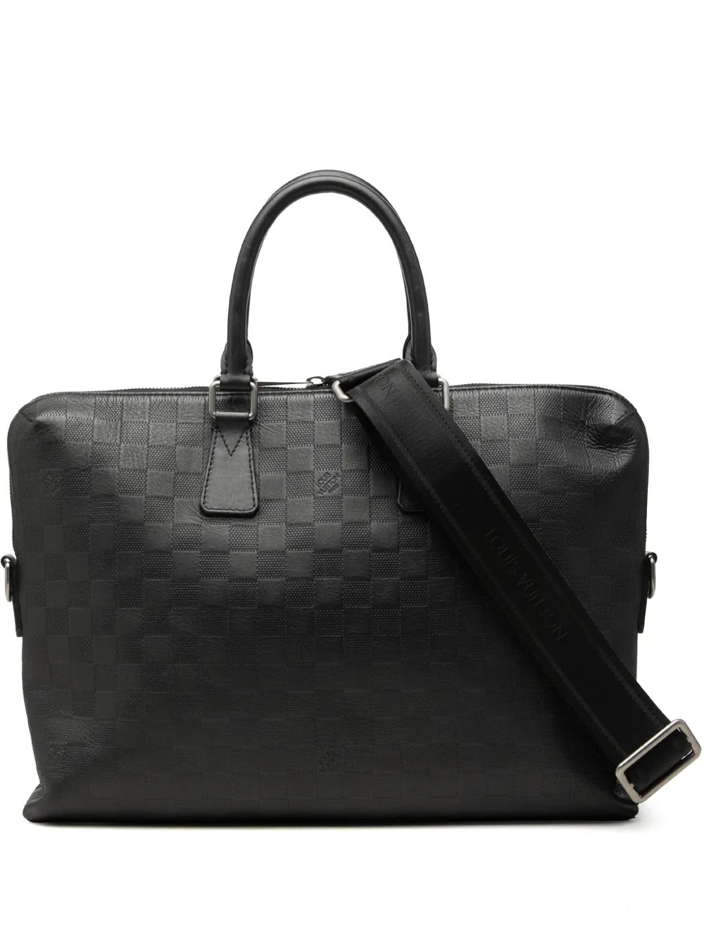 2013 Damier Infini Porte Documents Jour business bag