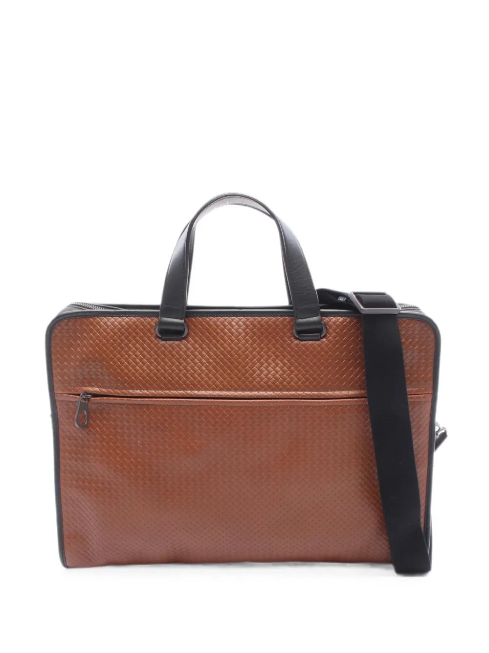 2010s Intrecciato two-way briefcase