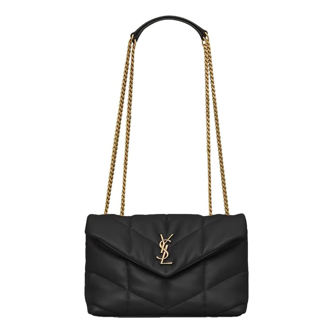 Loulou Puffer leather crossbody bag