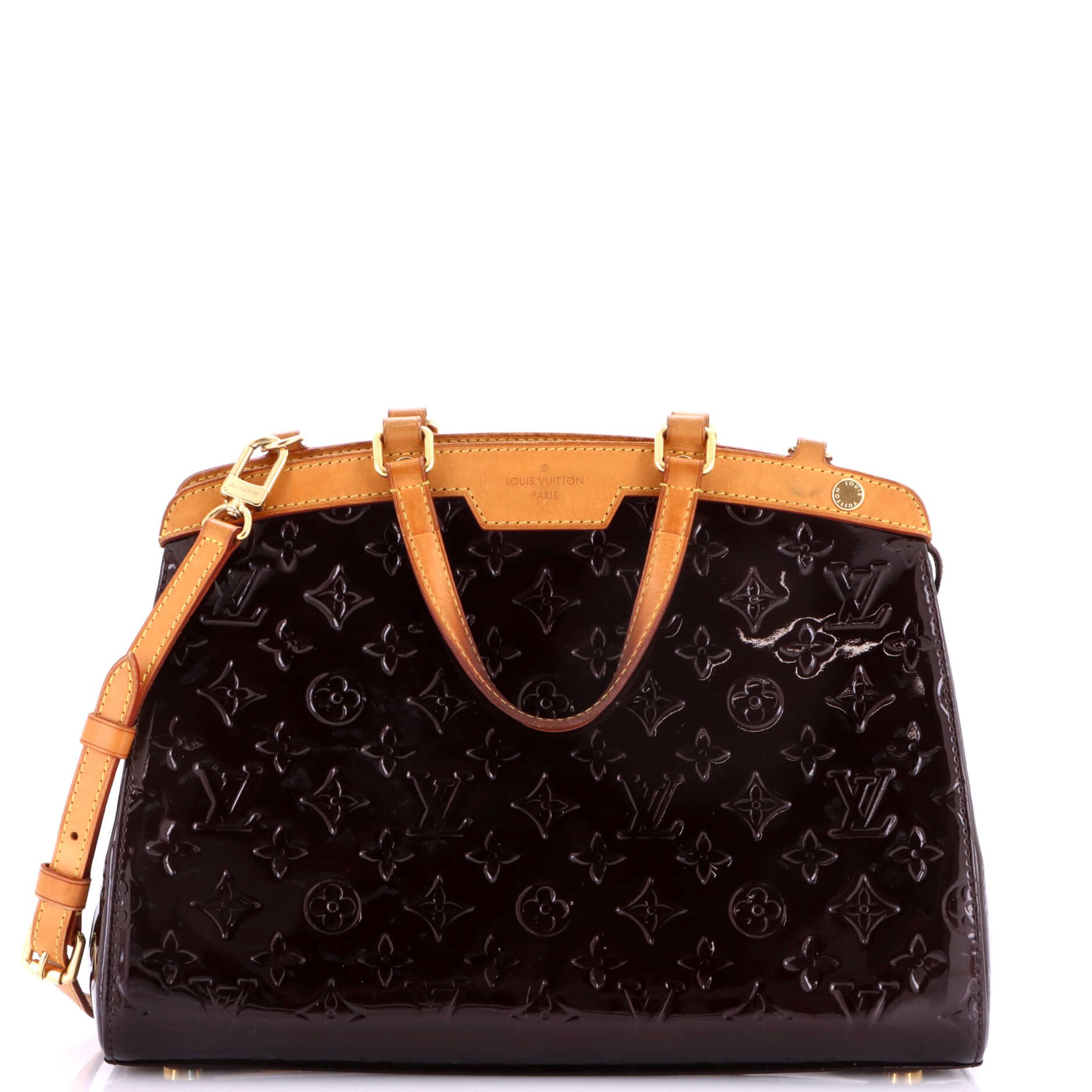 Brea Handbag Monogram Vernis MM