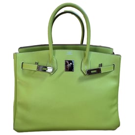 Hermes Birkin 35 Handbag Leather