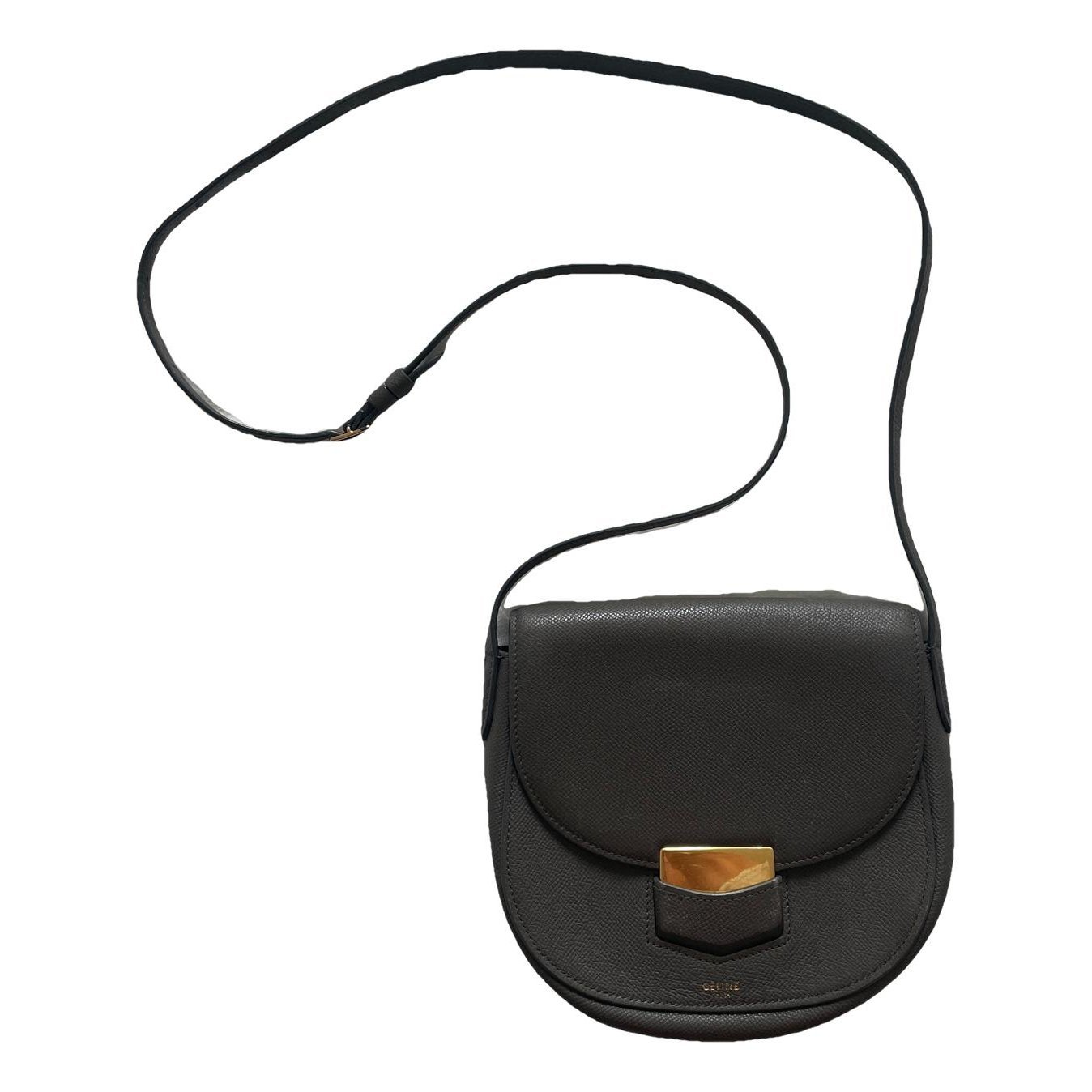 Trotteur leather crossbody bag