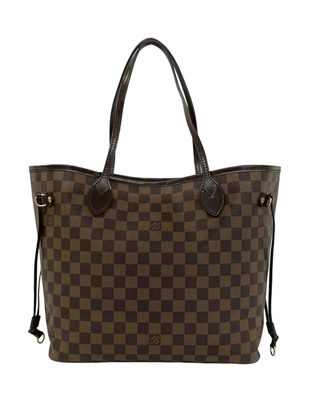 2011 Damier Ebene Neverfull MM tote bag